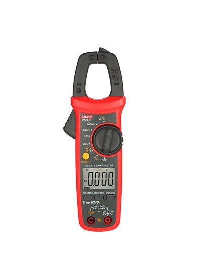 اشتري UT204+ 6000 Counts Digital Clamp Meter True RMS Multimeter Clamp Ammeter Voltage Meter NCV Test Universal Meter Tester AC/DC Current Clamp Tester -40~1000℃ Temperature Measurement LIVE Test في السعودية