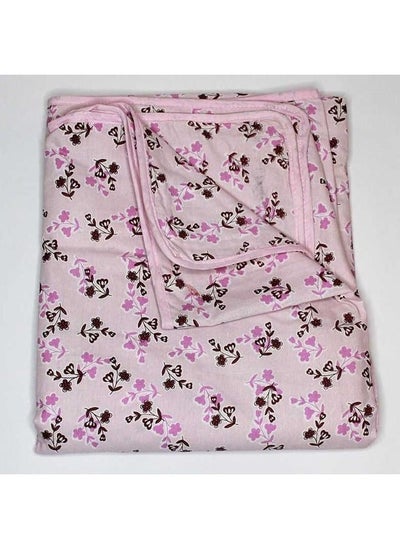 اشتري Baby dohar floral pattern baby pink في الامارات