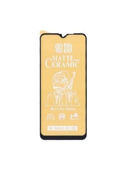 Buy Xiaomi Redmi Note 9 Ceramic Screen Protector - Premium Protection for Your Smartphone Display - Black Frame in Egypt