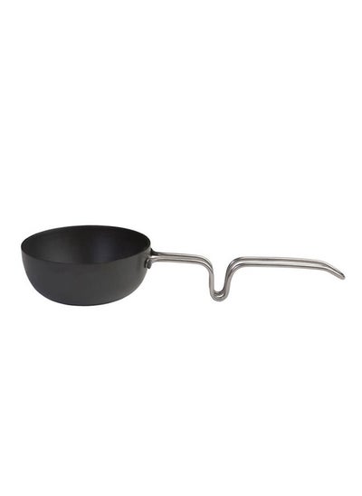 Buy Ebony 125ml Hard Anodized Tadka Pan 2.4 mm | No Bending, Even & Fast Heat Distribution, Metal Spoon Friendly, Glossy Finish | To Heat Oil or Butter & Prepare Tadka in UAE