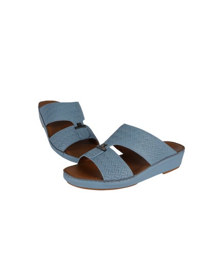 اشتري 008-3296 Barjeel Uno Mens Arabic Sandals BSP1-61 Green في الامارات