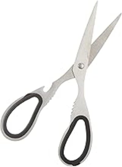 Buy El King MK518 Stainless Steel Scissors With Stainless Steel Handle 19 * 8cm - Black in Egypt