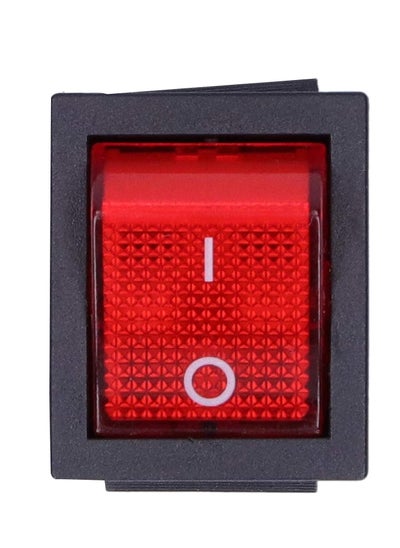 Buy On/Off Switch, Corrosion Resistant Rocker Power Switch, Red Light Flashing Light for Car Electric Lights for Home Appliances in Egypt