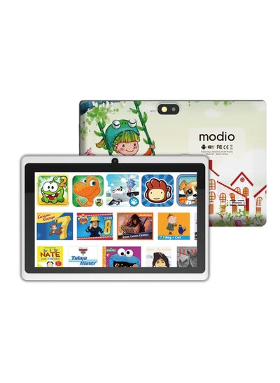 Buy Modio M1 Android 7 inch 5g Wifi Tablet PC For Kids Dual Camera with 3GB Ram and 32GB Rom Printed Design in UAE