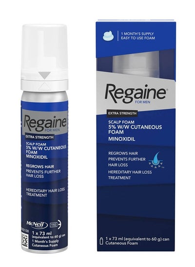 اشتري Regaine Men's Extra Strength Hair Loss and Hair Regrowth  Treatment 73ml في الامارات