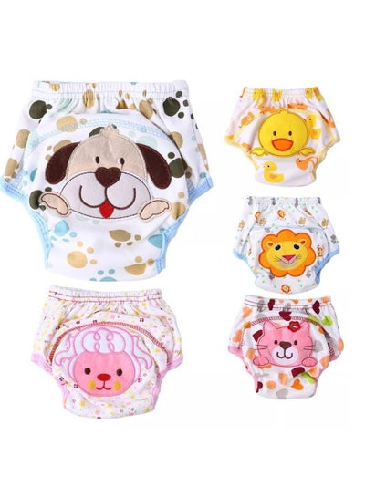 Buy 2 adjustable, washable and reusable diapers - a Pampers alternative - multiple colors with distinctive graphics in Egypt