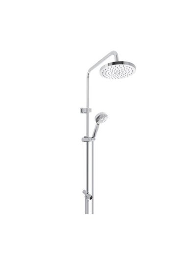 Buy Sardezign Torneo 2-in-1 Round Shower System SD3240-CP, Nickel in Egypt