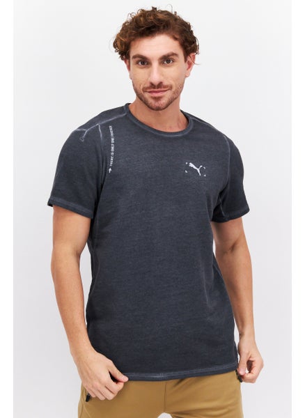 اشتري Men Sportswear Fit Short Sleeve Outdoor T Shirt, Grey في الامارات