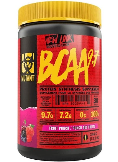 Buy Mutant BCAA 9.7 Fruit Punch 30 Servings 348g in UAE