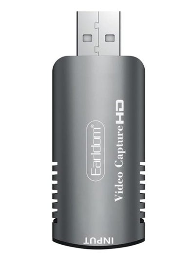 اشتري بطاقة التقاط خارجية ET-W16، USB، HDMI، Full HD، رمادي في مصر