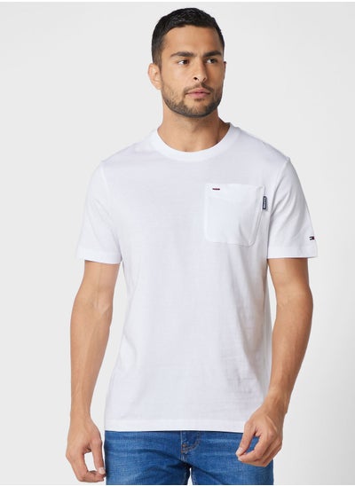 Buy Pocket Crew Neck T-Shirt in Saudi Arabia