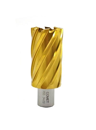 Buy Hss Tin Coated  Annular Cutter Long (M35) M34 X 50 in UAE