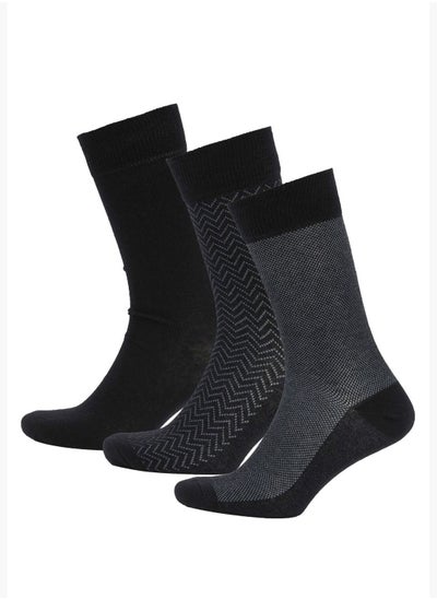 Buy 3 Pack Man High Cut Socks in UAE