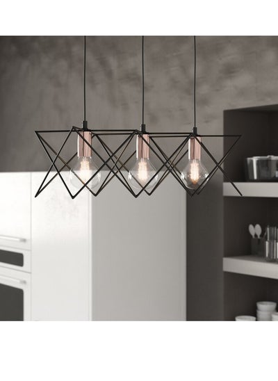 Buy Triple Star  Fit Line Chandelier  - Black in Egypt