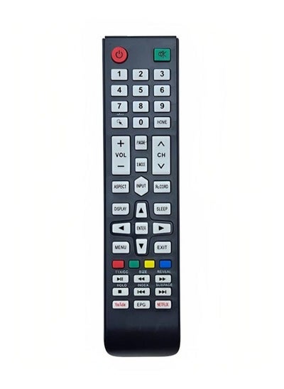 Buy Replacement Universal Remote Control Use For Fujistar Led Lcd Smart Tv Black in Saudi Arabia