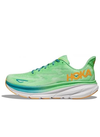 Buy Clifton 9 Outdoor Running Sneakers Green in Saudi Arabia