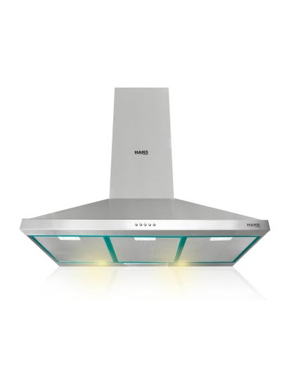 اشتري Chimney Hood 90 Cm Capacity 1000 M³/h 3 Speeds Mechanical Control في مصر