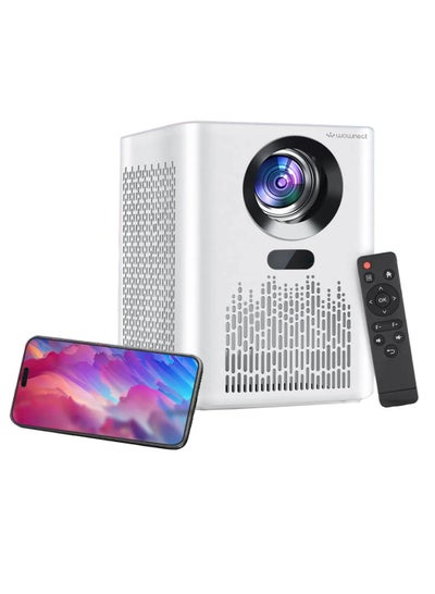Projector with WiFi and Bluetooth 5G WiFi 4K HD Portable Movie ...