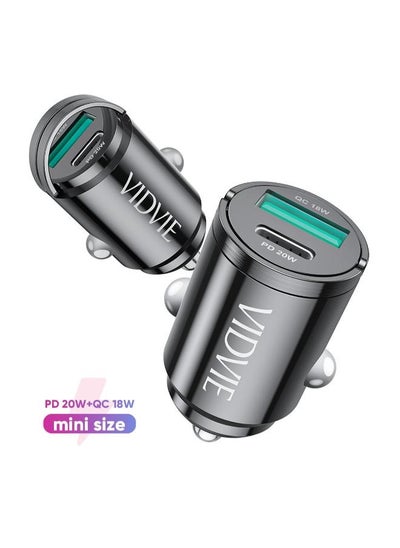 Buy Vidvie 20W Dual Loop Mini Fast Charger Car Charger in Egypt