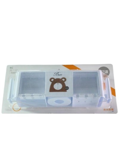 Buy Rectangular Plastic Toothbrush Holder in Egypt