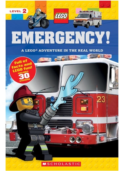 اشتري Emergency! (LEGO Nonfiction): A LEGO Adventure in the Real World في الامارات