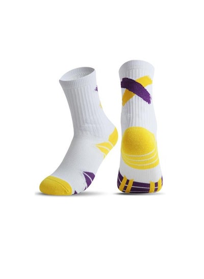 Buy Absorb Sweat and Deodorize Socks for Football Team and Basketball Team 10 Pairs High Quality Socks One Size Fits All in Saudi Arabia