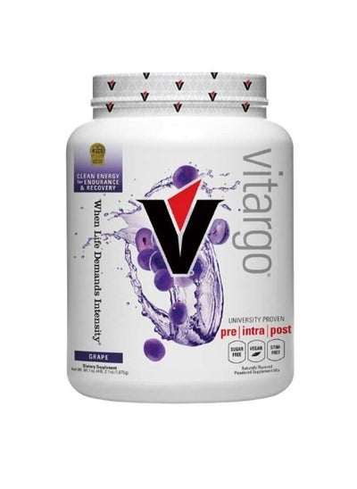 اشتري Carbohydrate Fuel for Athletic Performance, Before - During - After Workout, Vegan and Gluten Free Grape في الامارات