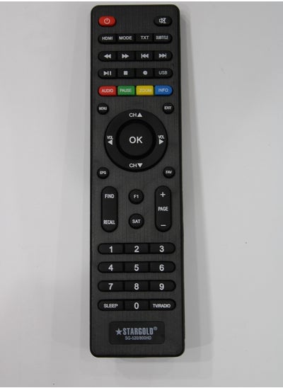 اشتري Replacement Remote Controller For Receiver SG520 800HD في الامارات