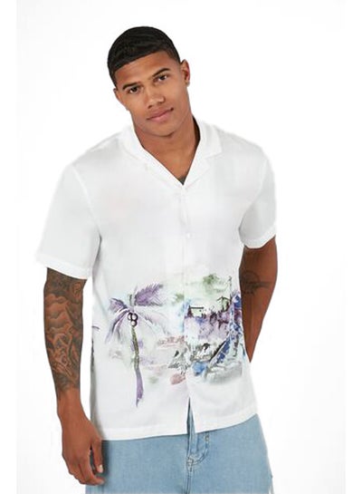 Buy Abstract Palm Tree Graphic Shirt in Egypt