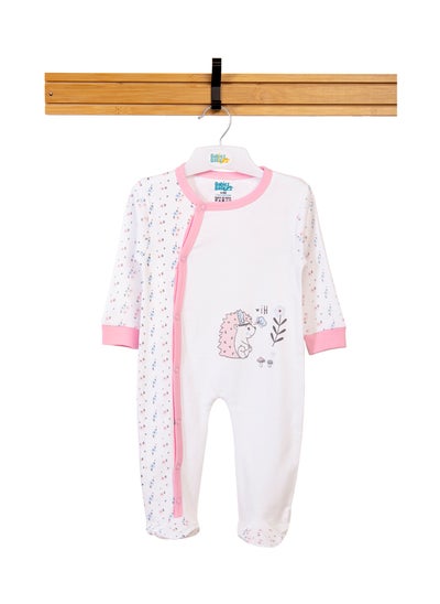 Buy BabiesBasic 100% cotton Printed Long Sleeves Jumpsuit/Romper/Sleepsuit for babies in UAE