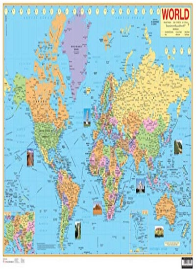 Buy World Map : Charts in UAE