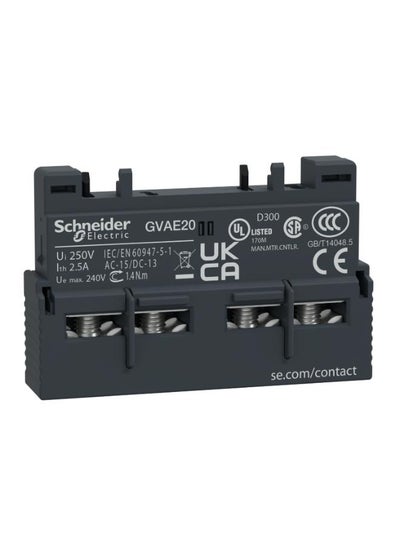 Buy Tesys Gv2/Gv3 Auxiliary Contact - 2 No (Normally Open), Schneider Electric in Egypt