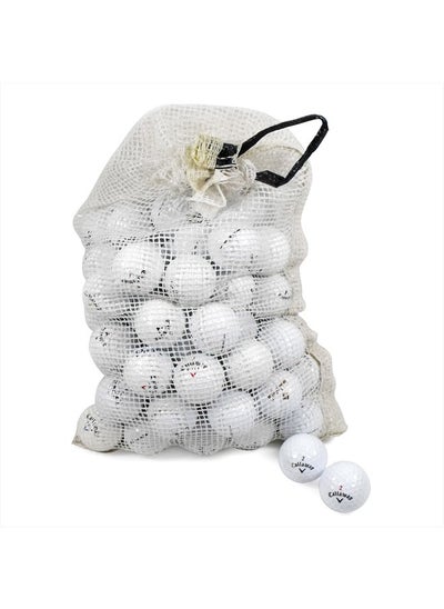 Buy Assorted Models Recycled B/C Grade Golf Balls in Onion Mesh Bag (72-Piece), White in UAE