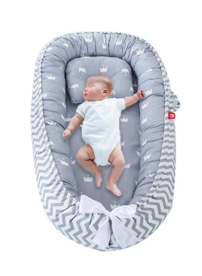 اشتري Baby Recliner, Portable Newborn Bed, Hypoallergenic Pressure-Resistant Washable Cover, Simulated  Bedroom Baby Bionic Bed, Bed In Bed في الامارات