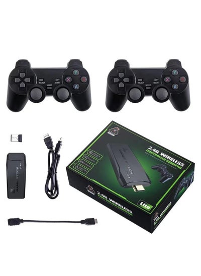 اشتري ELTERAZONE 64G Retro Game Console, HD Classic Game Console, 10000+ Built-in Games, 9 Emulators Console, HDMI Output TV Video Games, High Definition Game Console with Dual 2.4G Wireless Controllers في الامارات