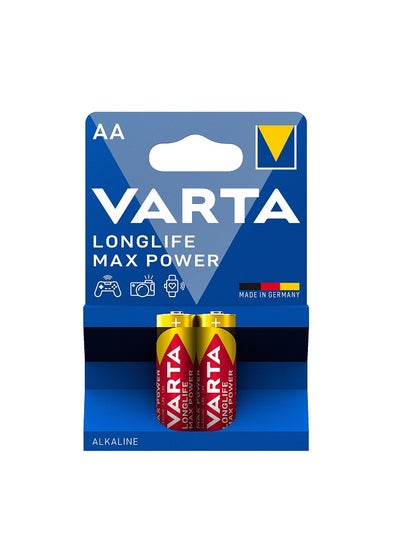 Buy Longlife Max Power AA 1.5v Alkaline (2-pack) in Egypt