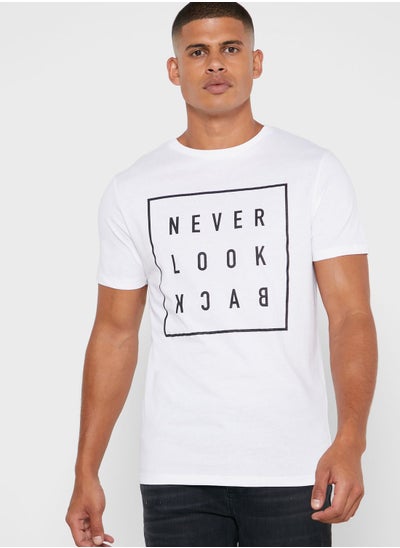 Buy Never Look Back T-Shirt in Saudi Arabia