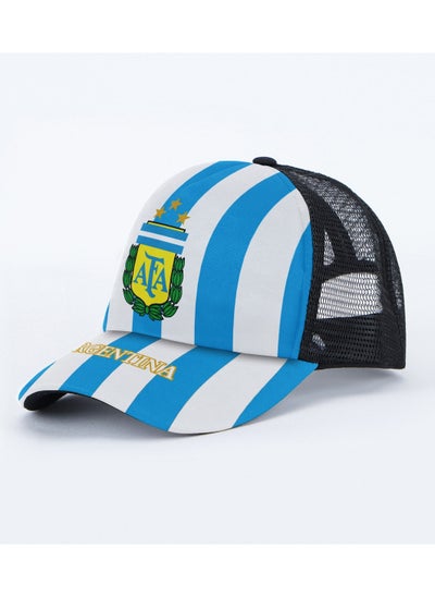 Buy Football World Cup Baseball Hat National Team Argentina Brazil France Ltaly England Sunshade Duck Tongue Hat in UAE