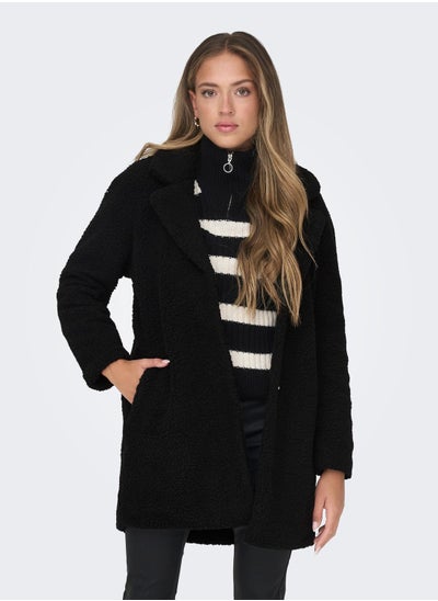 اشتري Fur Longline Coat في الامارات