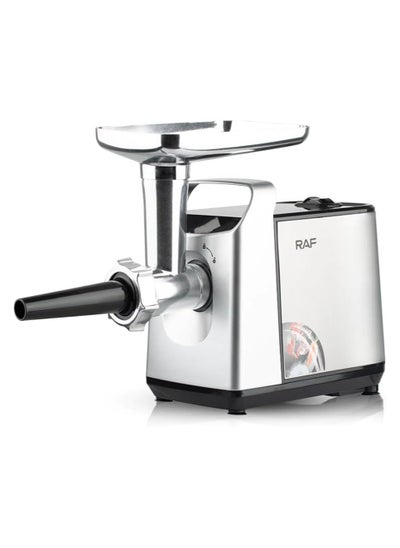 Buy Powerful Meat grinder R.3396, 1200 Watt, 220v, 50Hz, Silver in Egypt