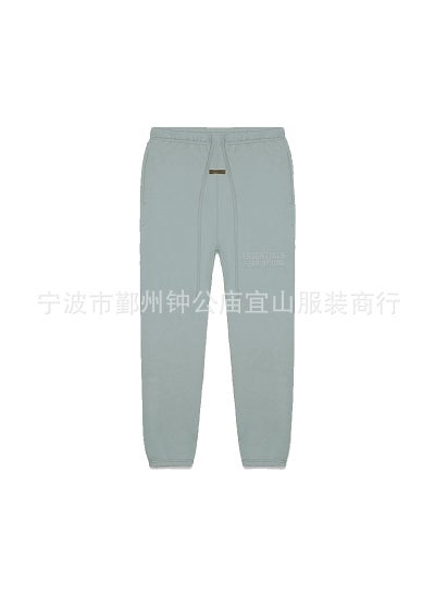 Buy 2023 SS Silicone Print FOG Essentials Sweatpants Fog blue Sycamore in UAE