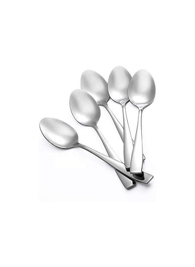 Buy Large Stainless Steel Dinner Spoons 12 PCS in Egypt