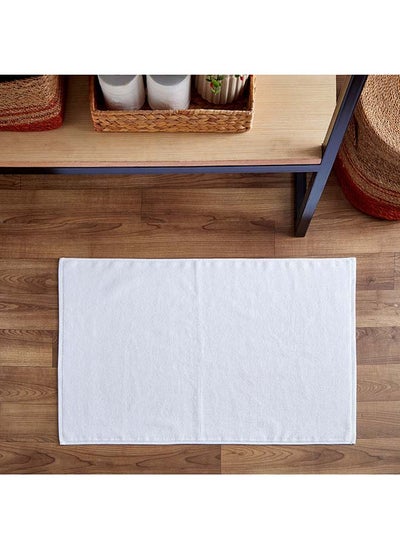 Buy White Haven Everyday Hotel Collection Bath Mat 80 x 50 cm in UAE