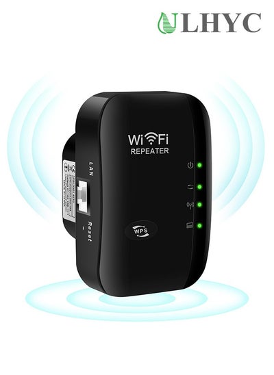 Buy Repeater Wifi Signal Amplifier 300m Wireless Signal Booster Extender Router Wireless Network Amplifier Through Wall Router Extender in Saudi Arabia