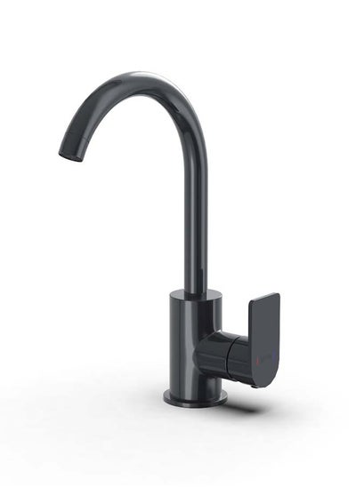 Buy Jawad Side Basin Mixer B69 Lavi Black Matte in Egypt