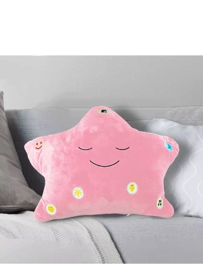 Buy Fashion Kids Quran Pillow With LED Light Speaker Sofa Pillow  Decorative Pillow Pink in UAE