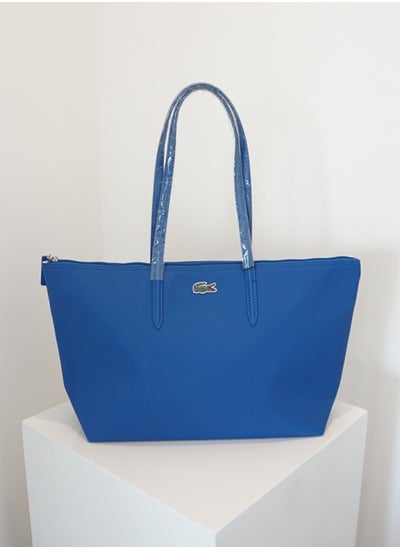 اشتري LACOSTE Travel Bag Tote Bag Large capacity commuter tote bag sober and stylish Travel Bag blue 45cm * 28cm * 10cm في السعودية