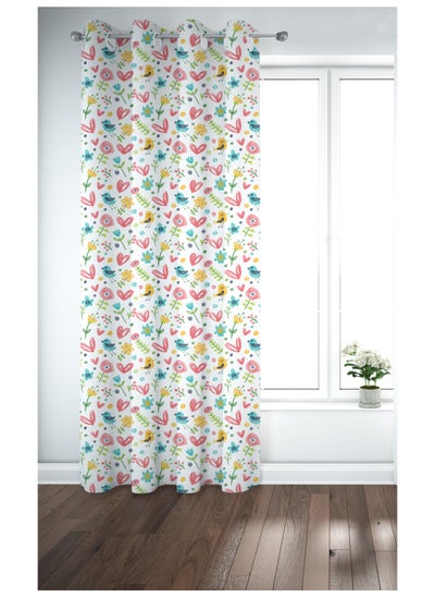 Buy Cartela Print Curtain-Grommet - PR1334a (1 panel) in Egypt