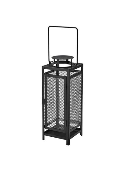 Buy Lantern For Pillar Candle In Outdoor Anthracite 34 Cm in Saudi Arabia