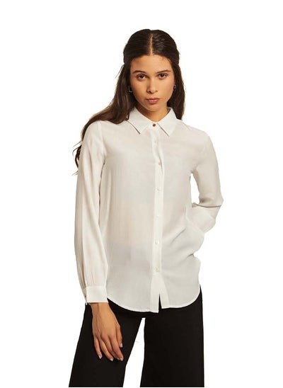 Buy Fancy Long Sleeve Basic Solid Shirt in Egypt